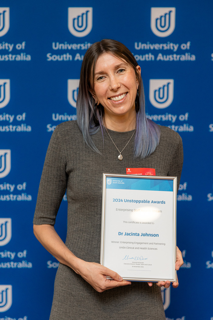 Dr Jacinta Johnson&nbsp;| UniSA Clinical and Health Sciences