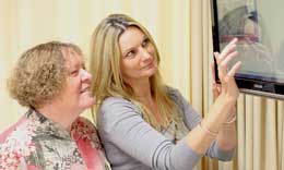 Tina Holmes and Jane Warland