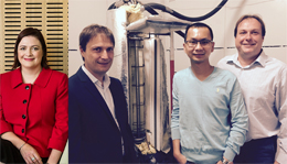 Tanya Monro, and Frank Bruno, Steven Tay and Martin Belusko