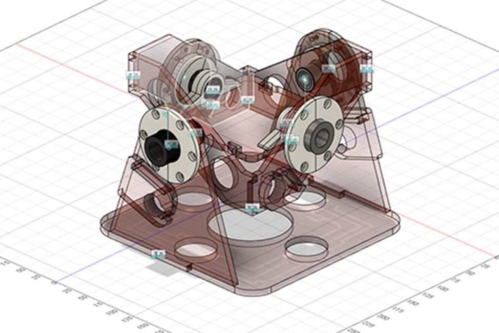 Firefly Biotech&rsquo;s own low-cost and fully featured Dual Axis Clinostat that is able to simulate microgravity in a standard lab. 