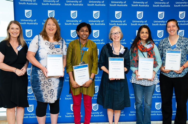 Dr Claire Aitchison, Dr David Birbeck, Dr Shashi Nallaya, Ms Hayley Timms, Mr Stuart Deer, Ms Pramila Rathore and Dr Corinne Green (team)&nbsp;