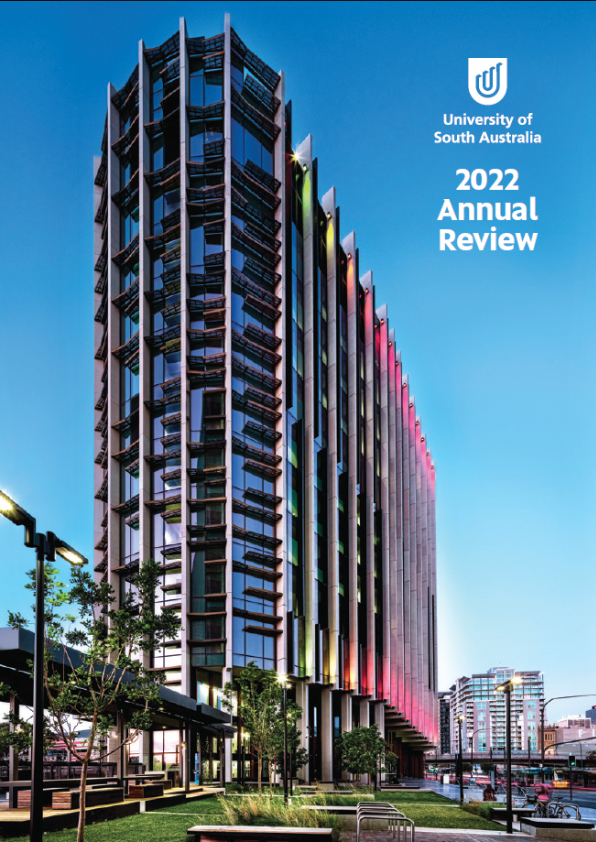 UniSA 2022 annual review cover