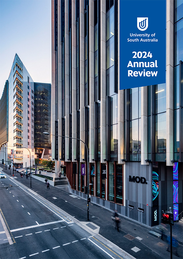 University of South Australia 2024 Annual Review cover