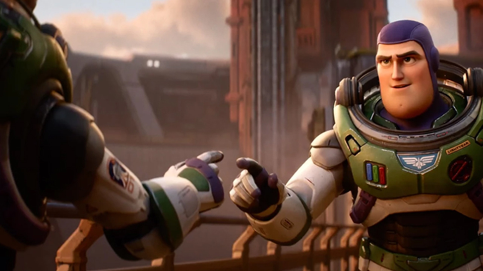 A still from Pixar&rsquo;s upcoming feature &lsquo;Lightyear&rsquo; (2022).