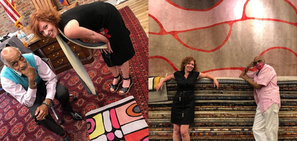 : Pipa Bradbury&rsquo;s new rug venture with iconic Chicago-based artist 