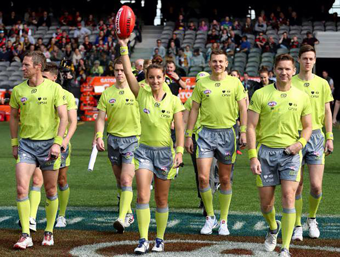 AFL&rsquo;s First Female Umpire and more UniSA Alumni Recognised in Australia Day Honours