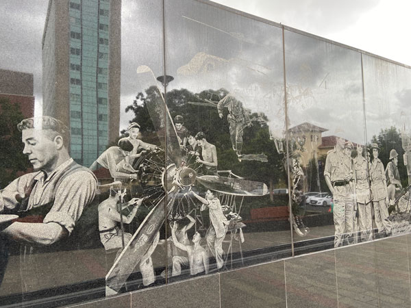 The ANZAC Centenary Memorial Walk includes nurses and quartermasters, not just the traditional warrior. Dr Brad West says: “There are no names of dead. It is not only those that paid the ultimate sacrifice that are identified. This is part of the politics of recognition that's more inclusive and moves away from traditional, heroic kind of portrayals.”