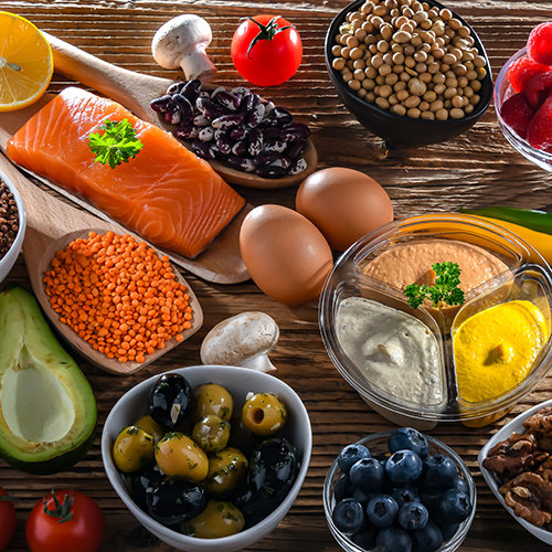 healthy, nutritious foods