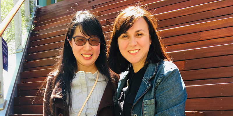Wei Gao and Margaret Cocci, who completed a seven-week intensive foundation global sociology course through UniSA College, say studying with other women who&rsquo;d been through similar experiences helped them feel supported.