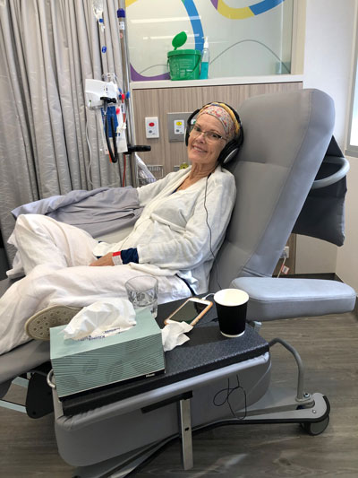 A human face to pancreatic cancer: Adelaide resident Gaynor van der Walt, 71, who received her diagnosis in February 2021.