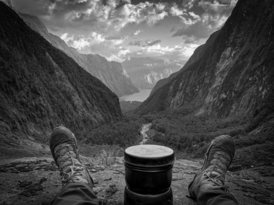 Second prize: This is my office. Where&rsquo;s yours? by geologist Associate Professor Tom Raimondo