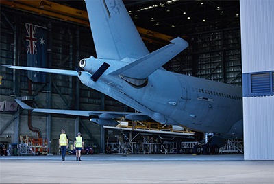The Airbus A330, an aerial refuelling and military transport aircraft, is among the NGA fleet that will benefit from an effective maintenance schedule.  