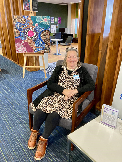 Chat Seat listener June Handley.