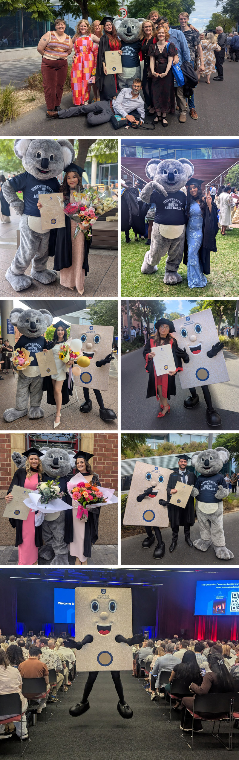 UniSA April graduations